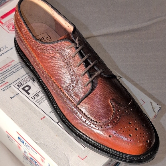 Sears Men\'s Brown Leather Oxfords main image 11